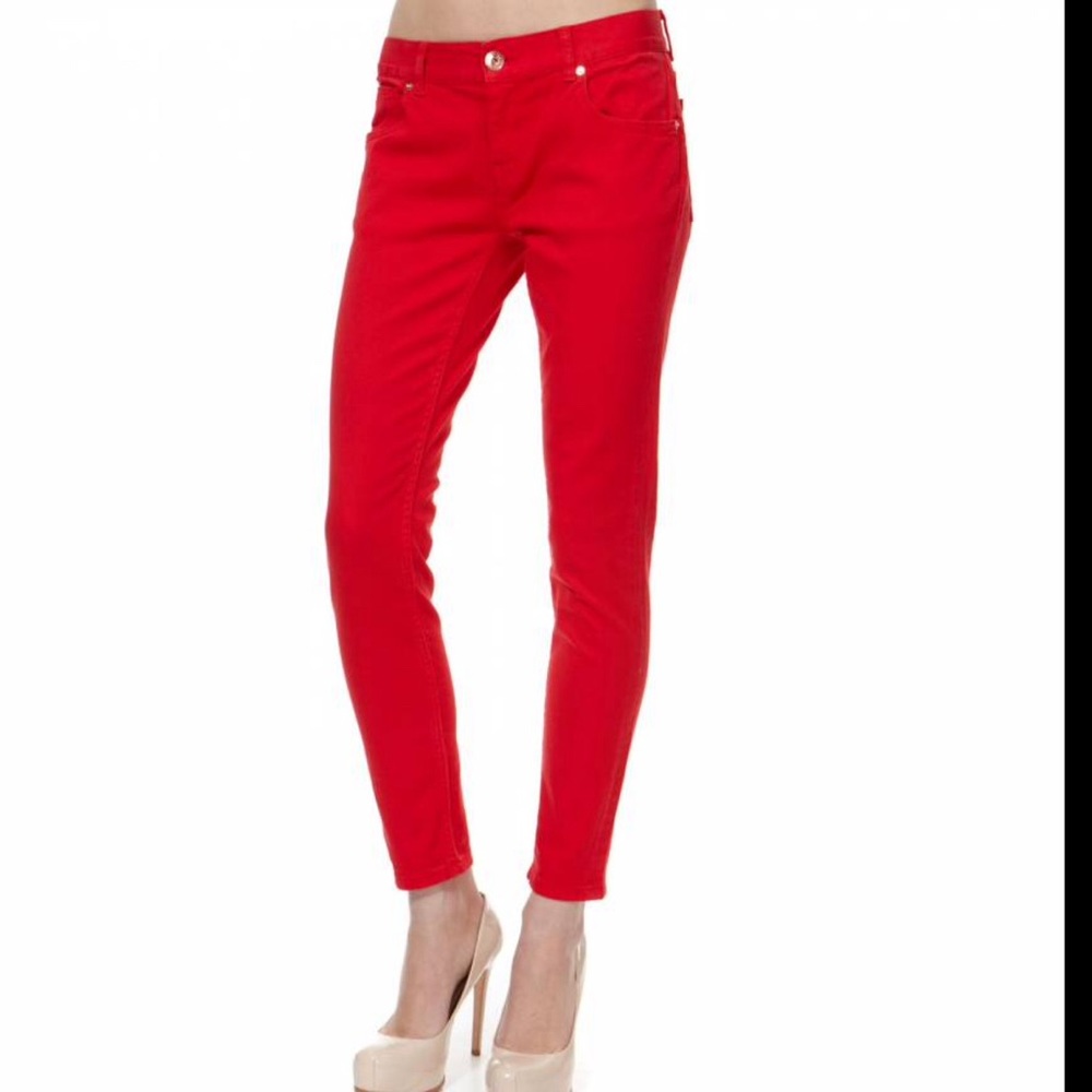 Ted Baker Red Skinny Jeans
